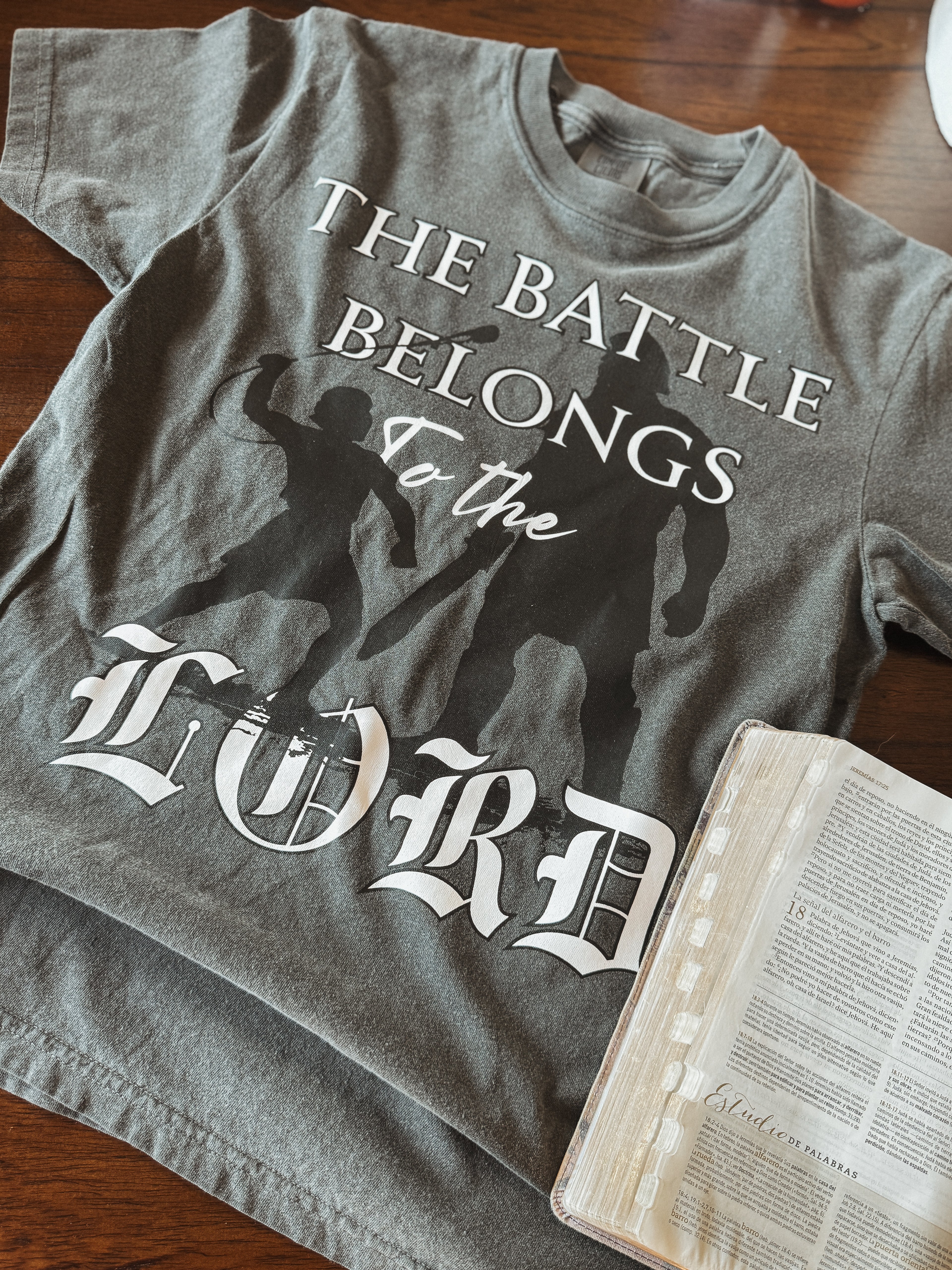 The Battle Belongs To The Lord T-Shirt